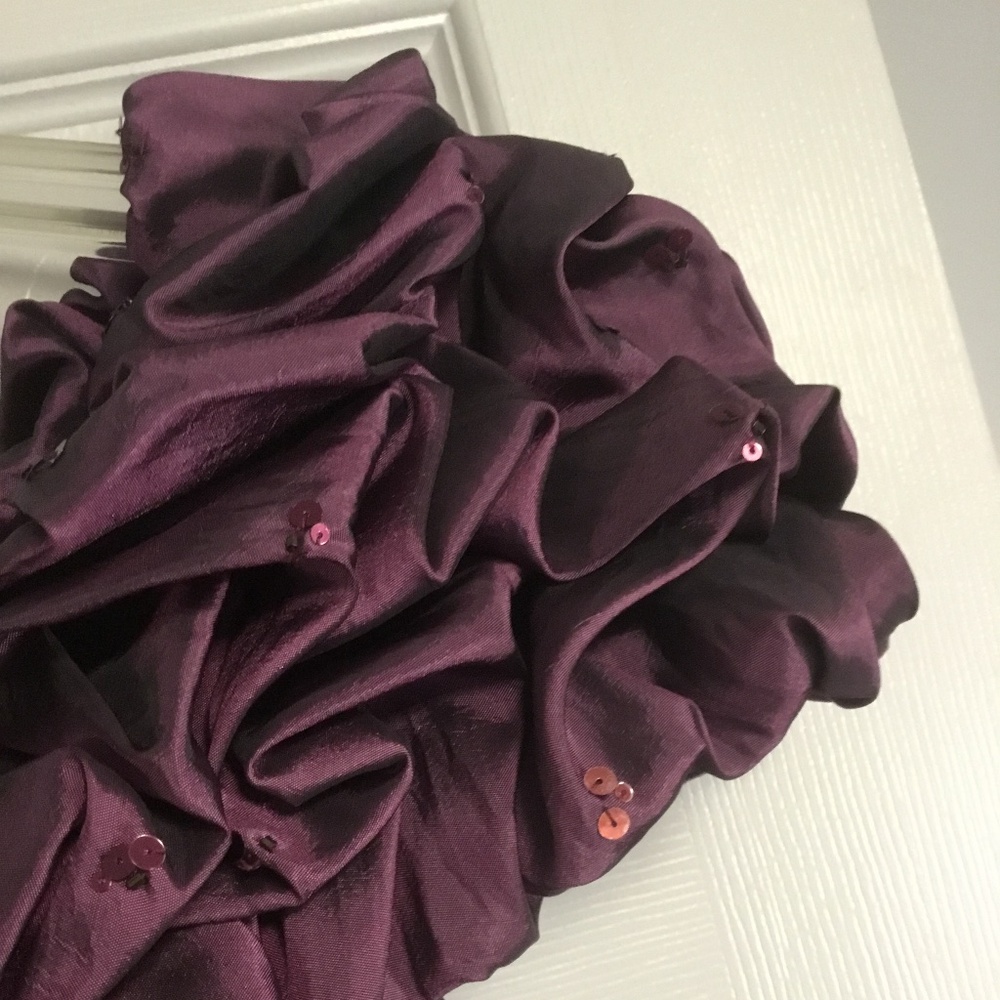 Daymor Couture Mother Bride or Groom Ruffle Off Shoulder Mermaid Gown Size 6 NWT - Picture 7 of 10